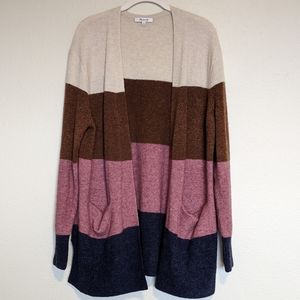 NWOT Madewell Ryder Cardigan Merino Alpaca Color Block Sweater Size Medium